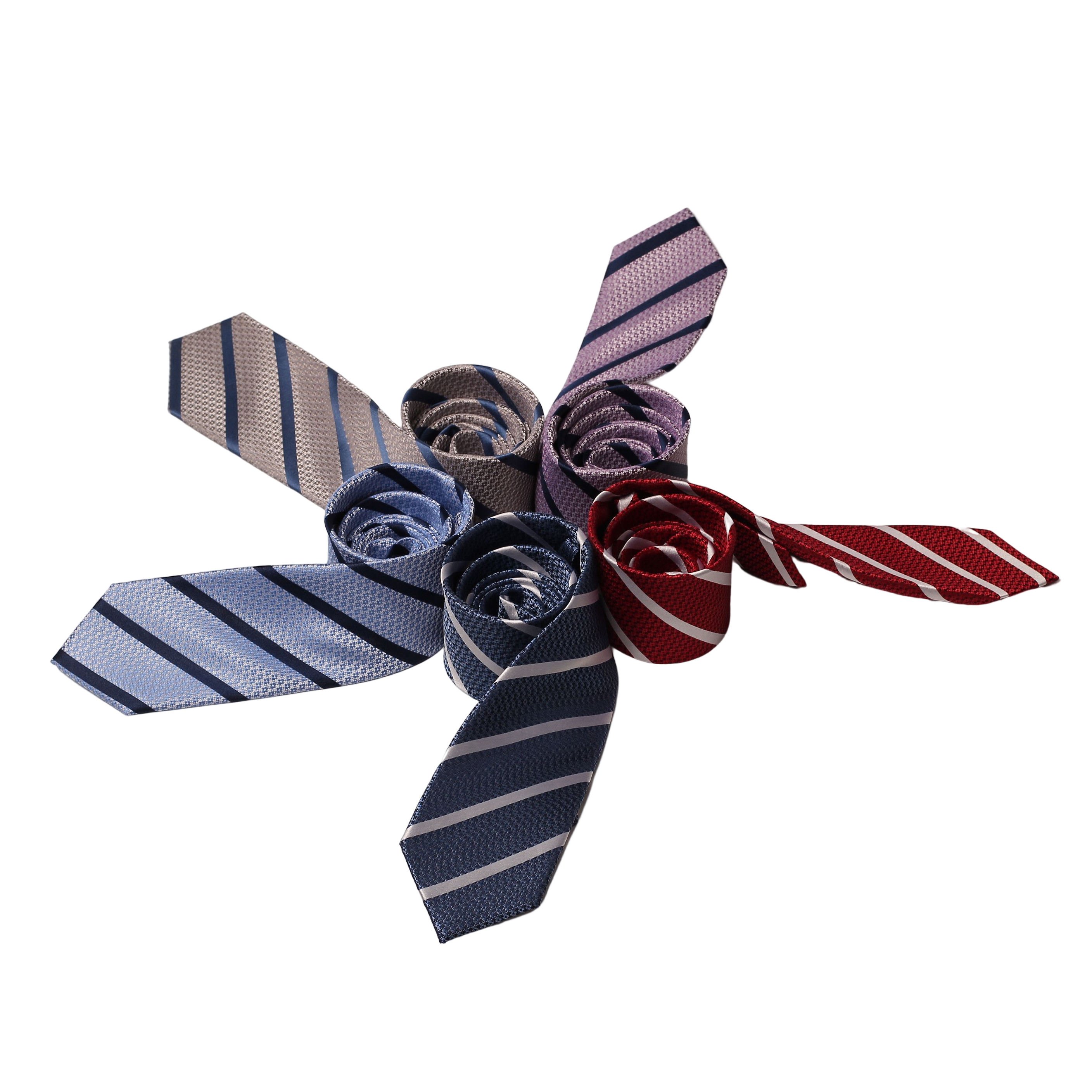 Best Manufacture Wholesales/Custom High Quality Stripe Pattern Ties Best Design Handmade Pure Silk Neckties For Business Men