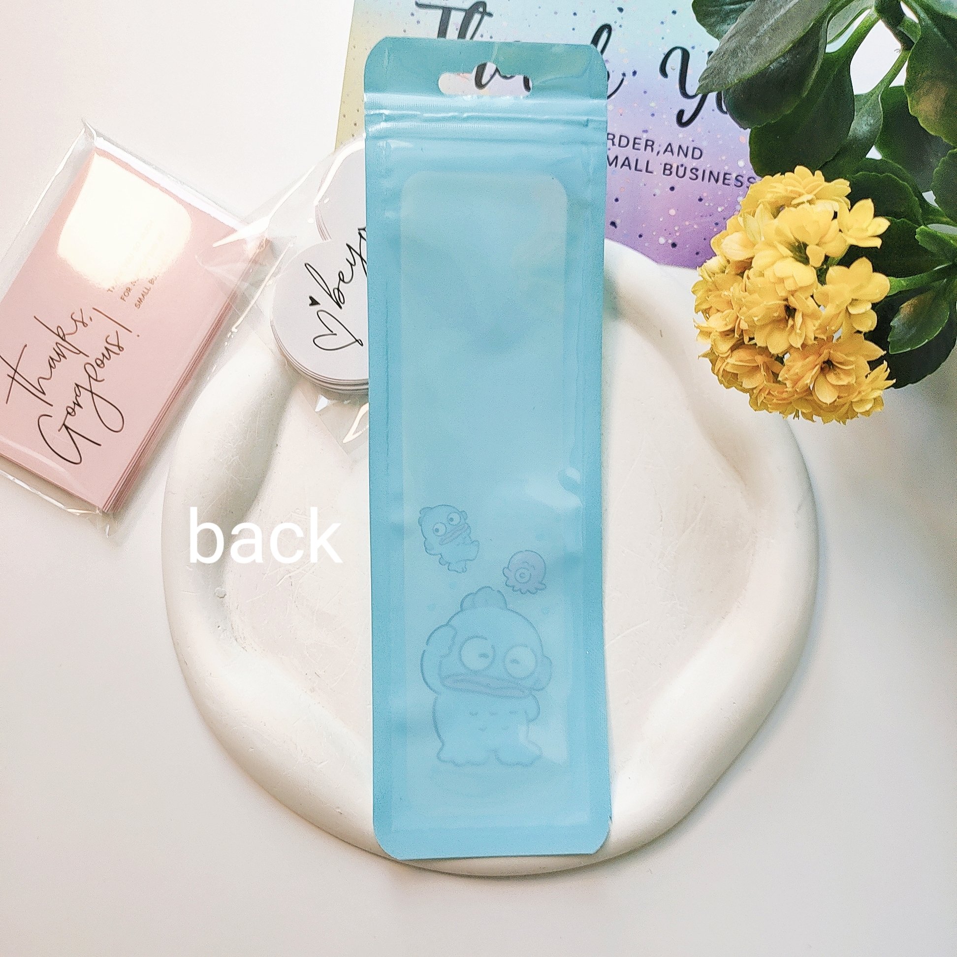 Hanton Animated Character Reusable Ziplock Mylar Packaging Plastic Bags for Small Business Pens Secure Feature