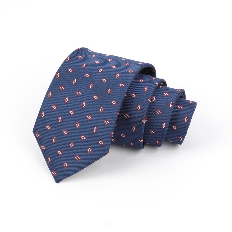 Good quality Male Formal Neckwear 8cm Necktie Business Wedding Party British Style Strip Men Tie