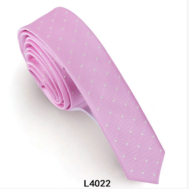 Men's Solid 4cm width ties narrow Necktie Classic Silk Tie Woven Jacquard paisley Neck Ties for men Weddings Grooms