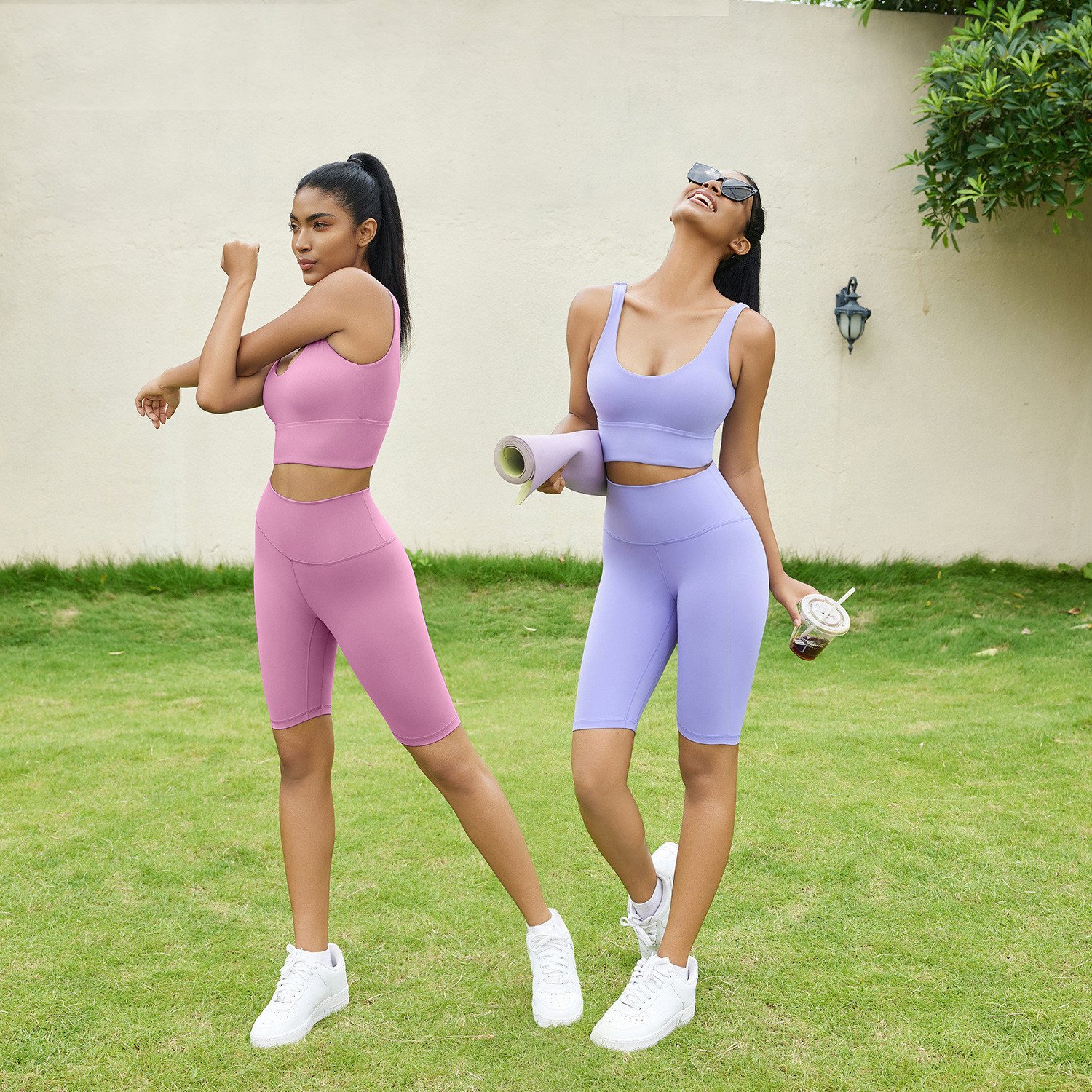 New Seamless yoga set sportswear high waist gym leggings suit sports bra sports suits Tie Dyeing yoga suit