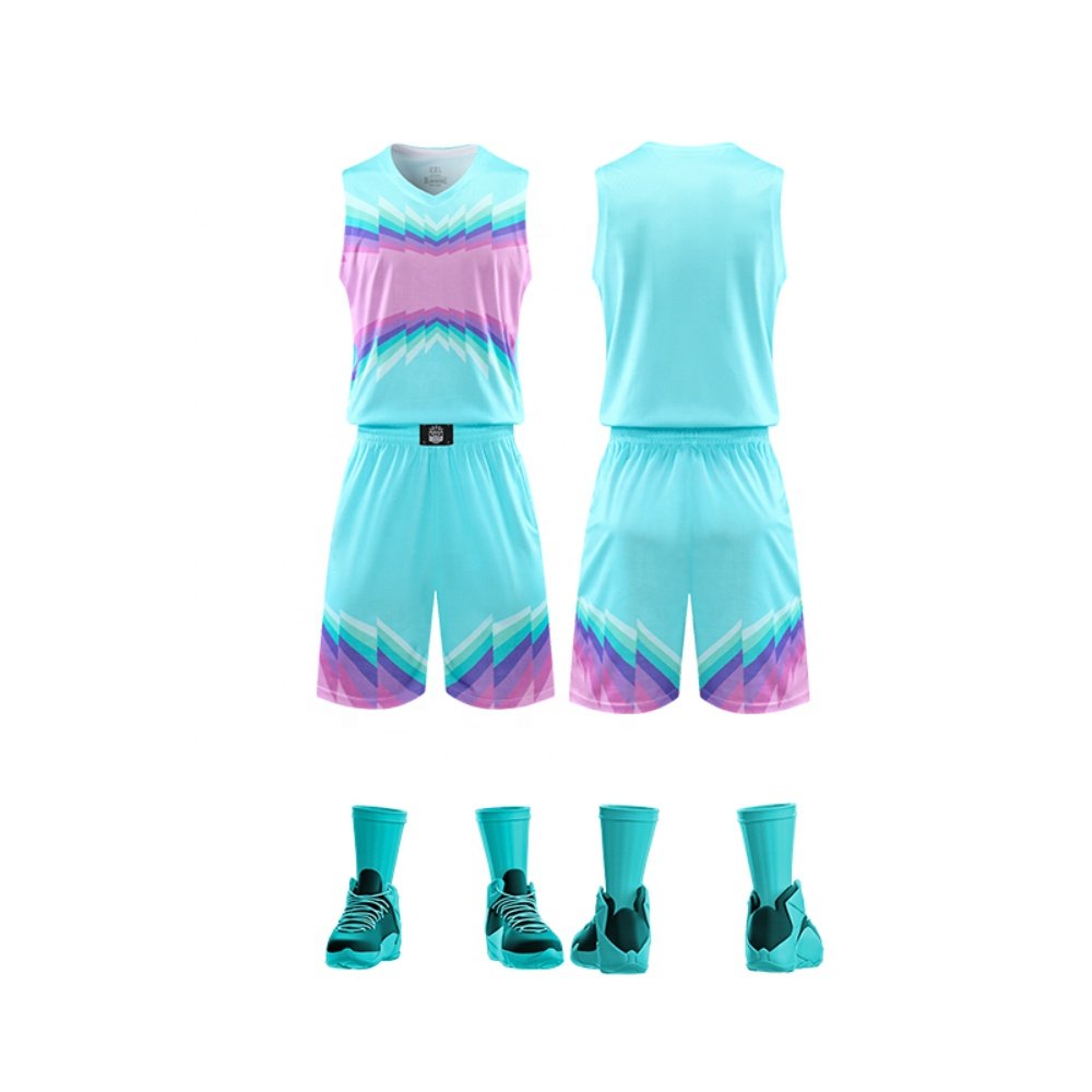 Factory directly Plus Size Laker Basketball Jerseys & Shorts Custom Kids And Youth Basketball Jersey Sportswear Uniform Men's