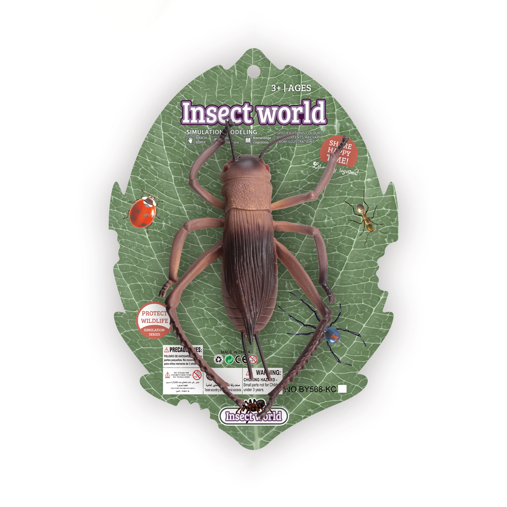 Insect World 10 Inch Simulation Mini Natural Animal Plastic Insect Toy 3d Insect Stag Beetle Model