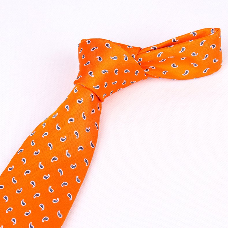 Wholesale High Quality Amazon Custom Branded Cotton V Silk Neck Tie With Customized Logo