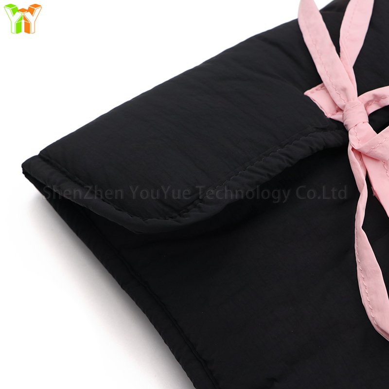 YY New 13 Inch Bow Tie Laptop Sleeve Fashion Women Laptop Flat Computer Soft Bag Portable Tablet Computer Bag For Business Trip