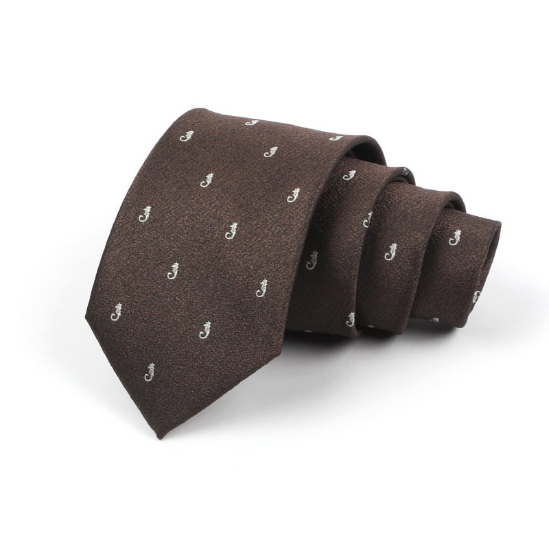 Tie men 8CM formal business groom tie wholesale logo manufacturers wholesale ties pleated necktie