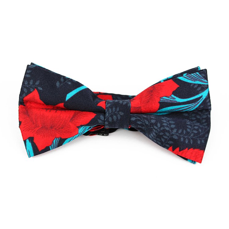Hand Made Beautiful Bow Ties Wholesale Custom Designs Silk Colorful Checked Printed