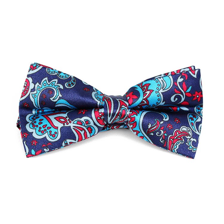 Hand Made Beautiful Bow Ties Wholesale Custom Designs Silk Colorful Checked Printed