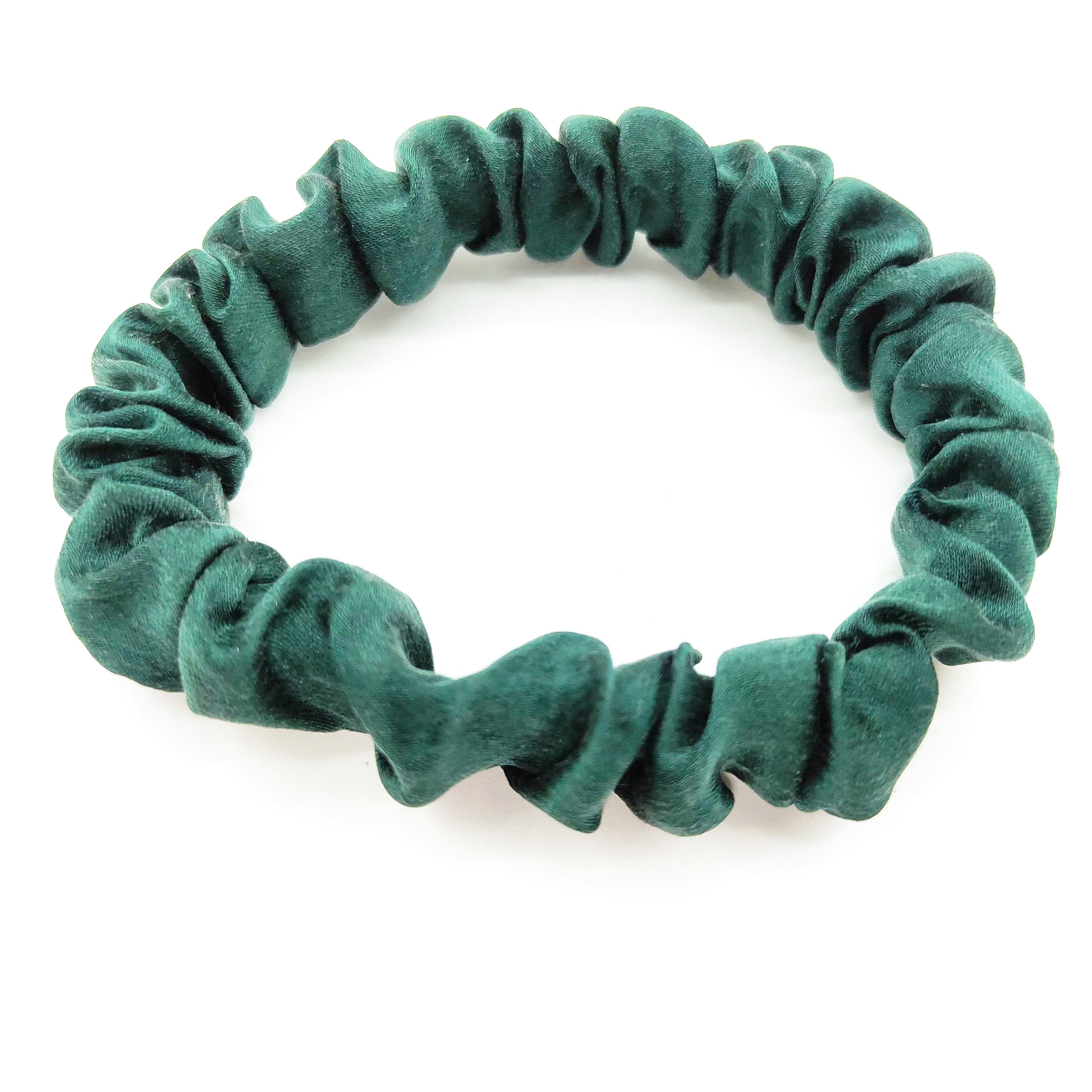 Wholesale Custom 6A Silk Scrunchie Elastic Hair Band Decorations with Customizable Private Logo Women Accessory