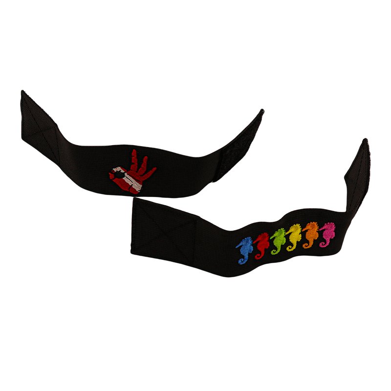 Custom Size Campaign Knitted Fabric Velcroes Embroidered velcroes wristbands Arm Wrist Strap Velcroes