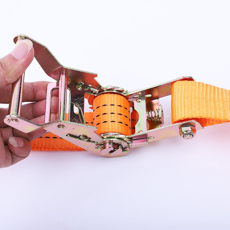 38mm 1.5 inch Ratchet tie down strap Cam buckle tie down cargo lashing belt heavy duty Rachet Tie Down strap