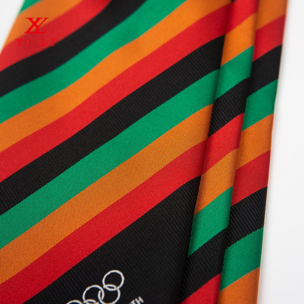 YiLi Jacquard Woven Handsome Ties Men Custom Logo Necktie