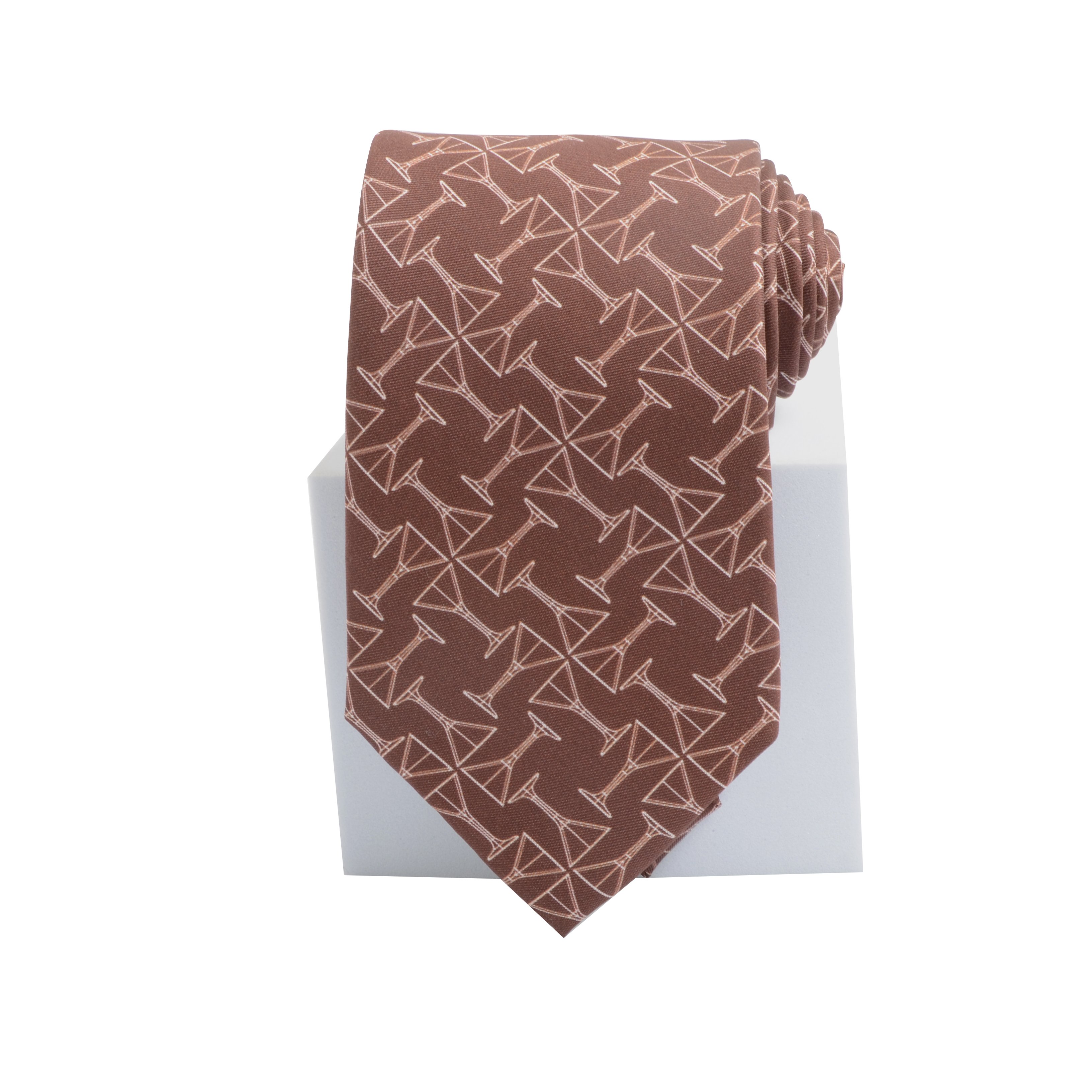 Hamocigia Handmade 100% Silk Screen Printing Tie Man Silk Tie