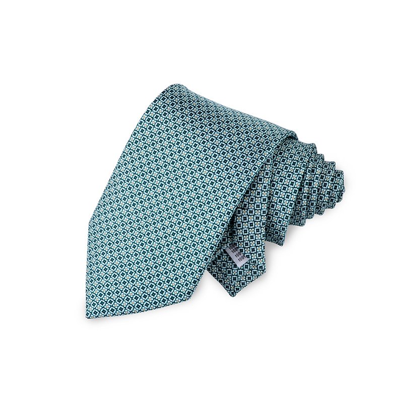 Wholesale 2024 New Arrival Low MOQ Print Silk Ties Luxury Good Quality Handmade Necktie Custom Neck Tie For Men With Logo