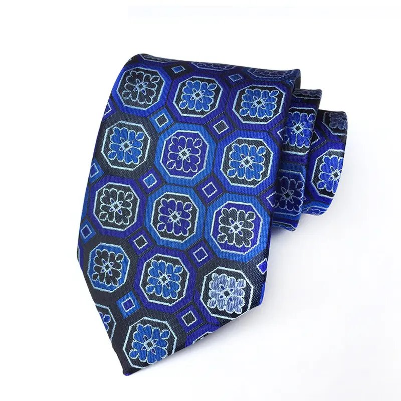 High Quality Fashion Maroon Customized Flowers Sublimation Trendy Embroidered Polyester Silk Suit Accessories Label Tie For Men