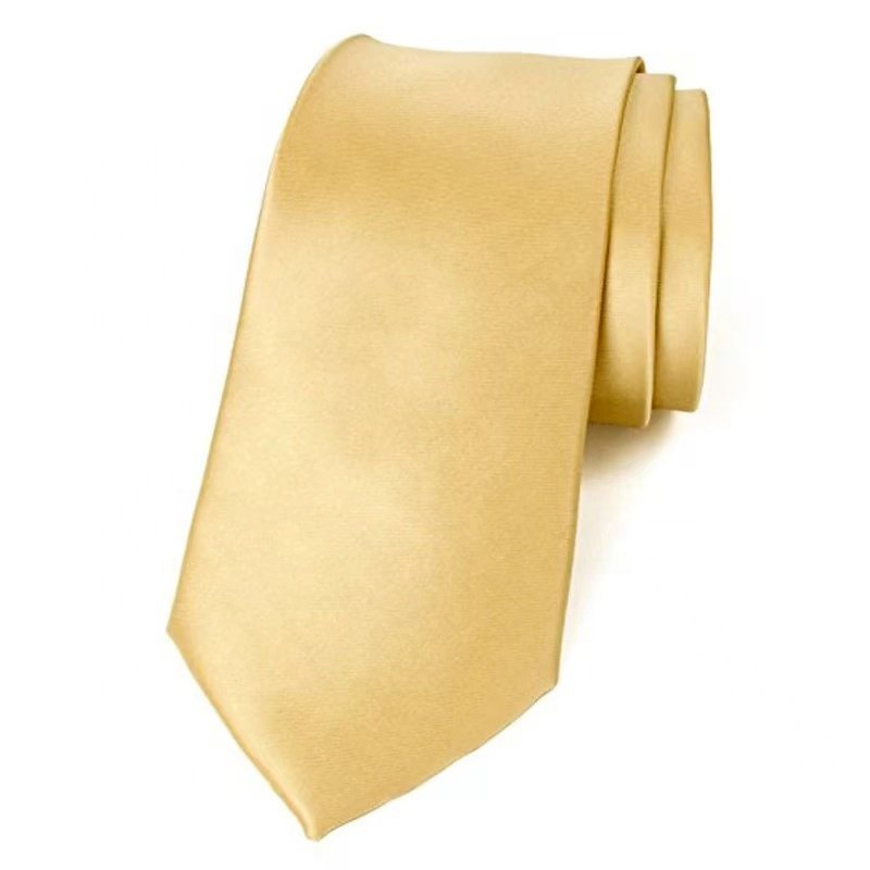7cm wide Hand made solid neck ties fashion plain satin light violet purple Cravatte da uomo tie for men suits