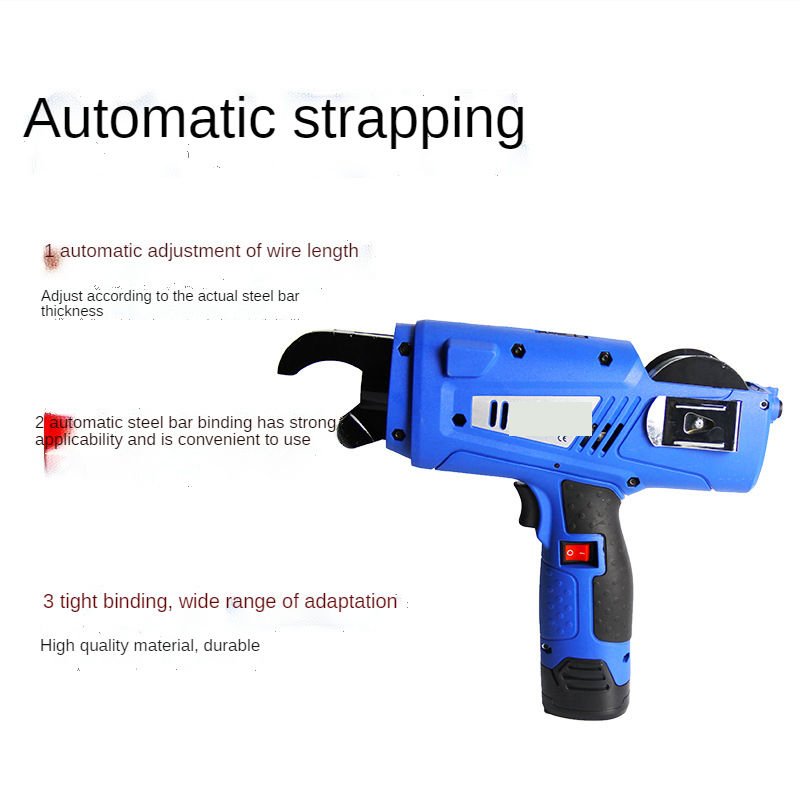 Bt-890 High Speed Construction Tool Portable Cheap Rebar Tying Gun Electric Rebar Tier Rebar Tying Machine