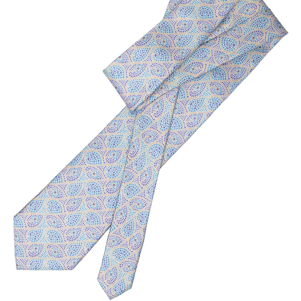 High Quality 100% Silk Twill Necktie Men Handmade Custom Your Own Tie Digital Print Floral Paisley Ties