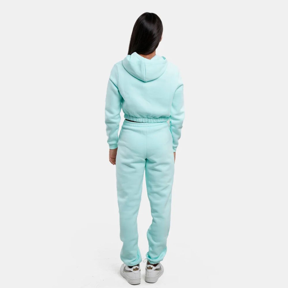 Women's Joggers Crop Top 2 Piece Pants Set Cotton Fall 2 Pieces Jogger Tracksuit Set Women Sweatsuit Set For Girls