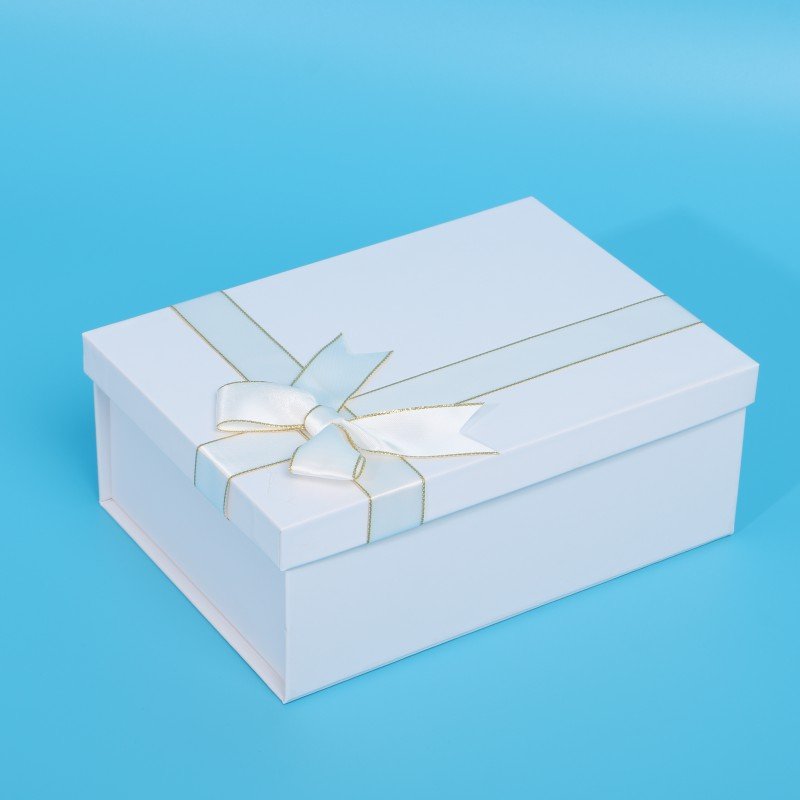 2024 new beautiful pink bow tie packaging underwear shirt clothing with ribbon gift box