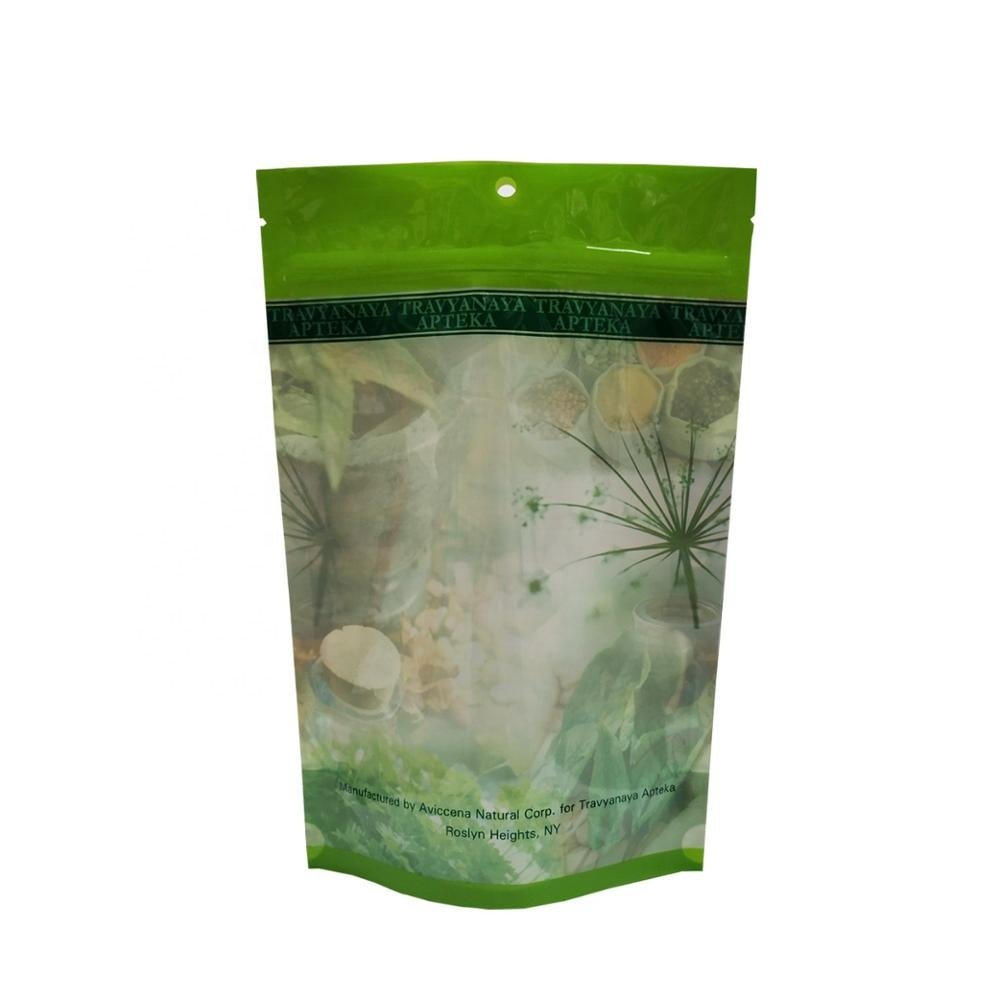 Digital print stand up recyclable ziplock bag custom printed recyclable food pouch with window