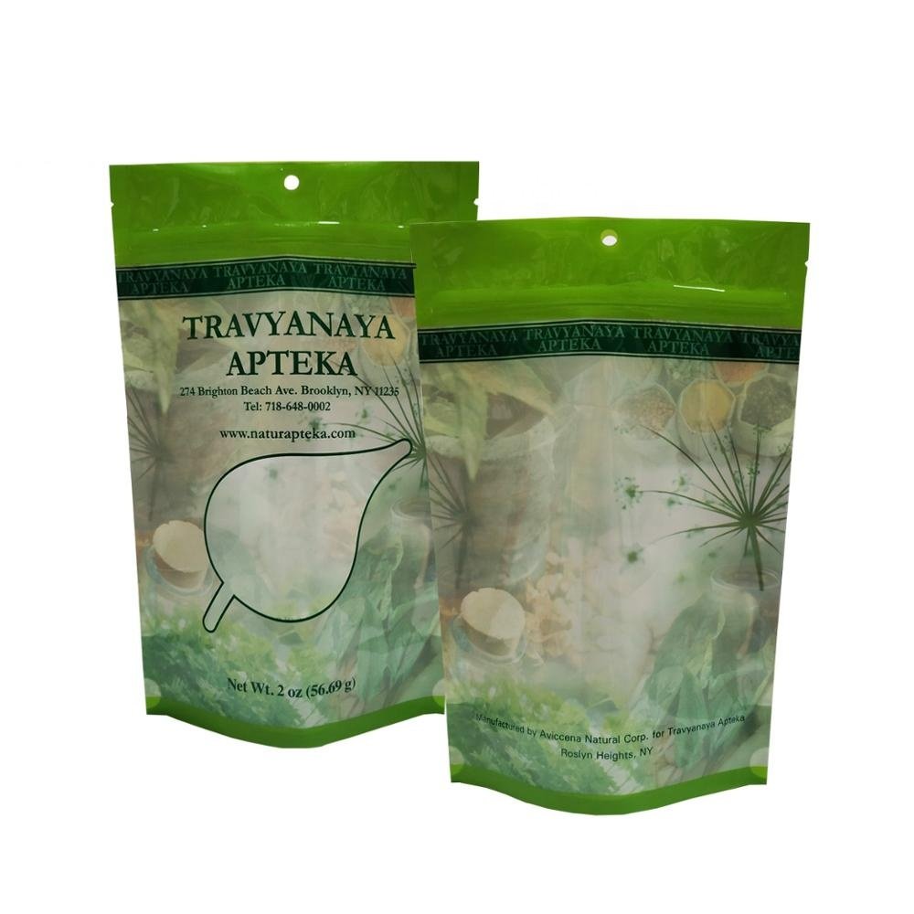 Digital print stand up recyclable ziplock bag custom printed recyclable food pouch with window