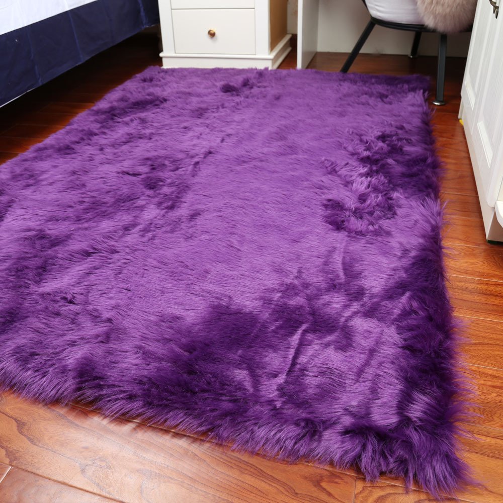 Factory wholesale white fluffy rug modern rugs carpets fuzzy rug