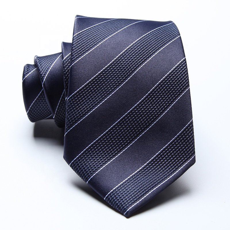 fashion design recycled polyester woven jacquard red blue floral striped paisley dot business handmade necktie ties men eco-tie