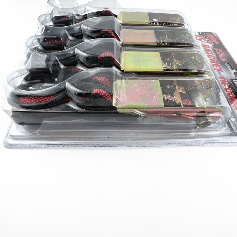 4PC 15Inch Retractable Emergency Heavy Duty Belt Motorcycle Straps Ratchet Tie Down