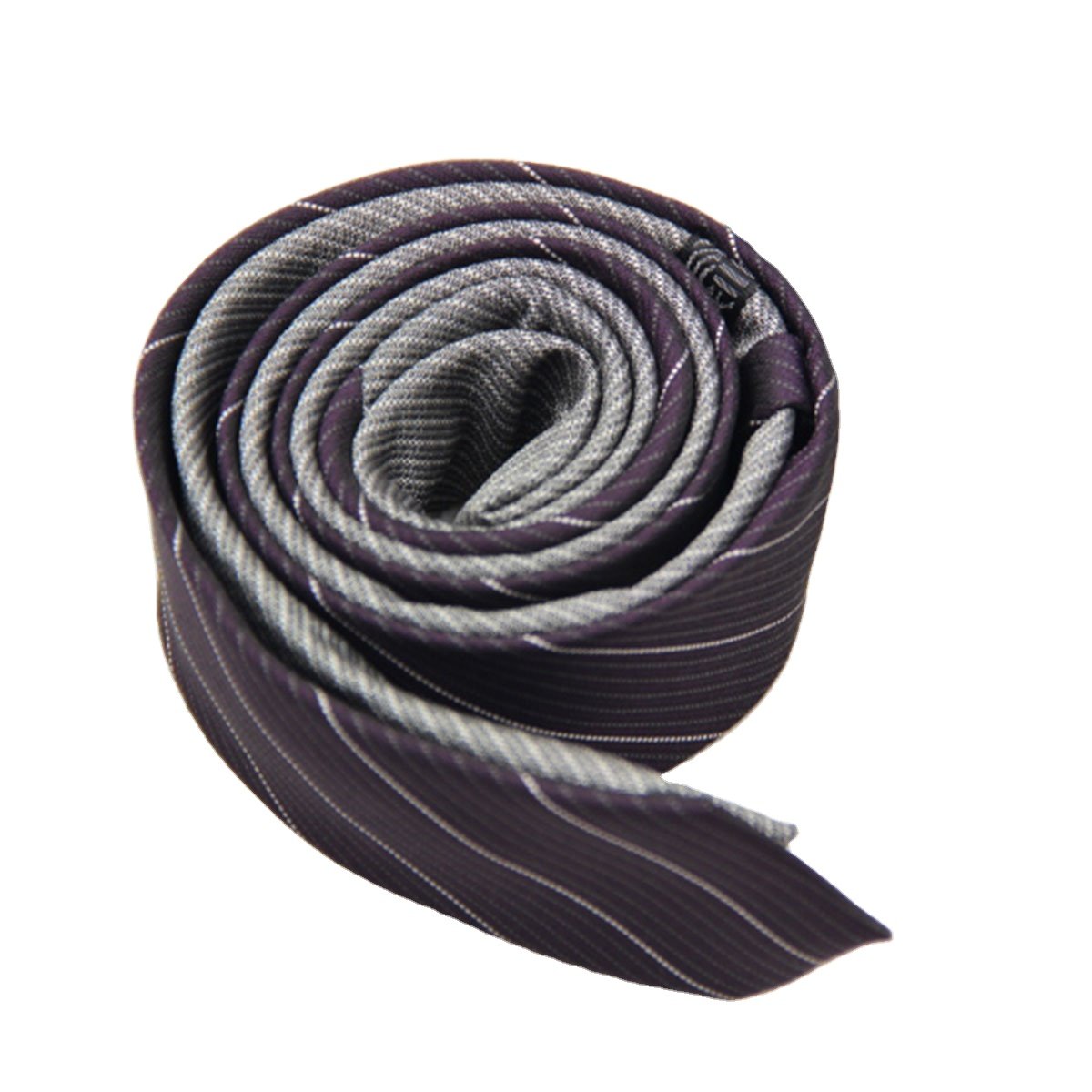 New Polyester 5cm 2 inches Slim Polyester Grid Stripes Neck Ties for Men Wedding Gift Custom Flower Box Fashion Men Tie