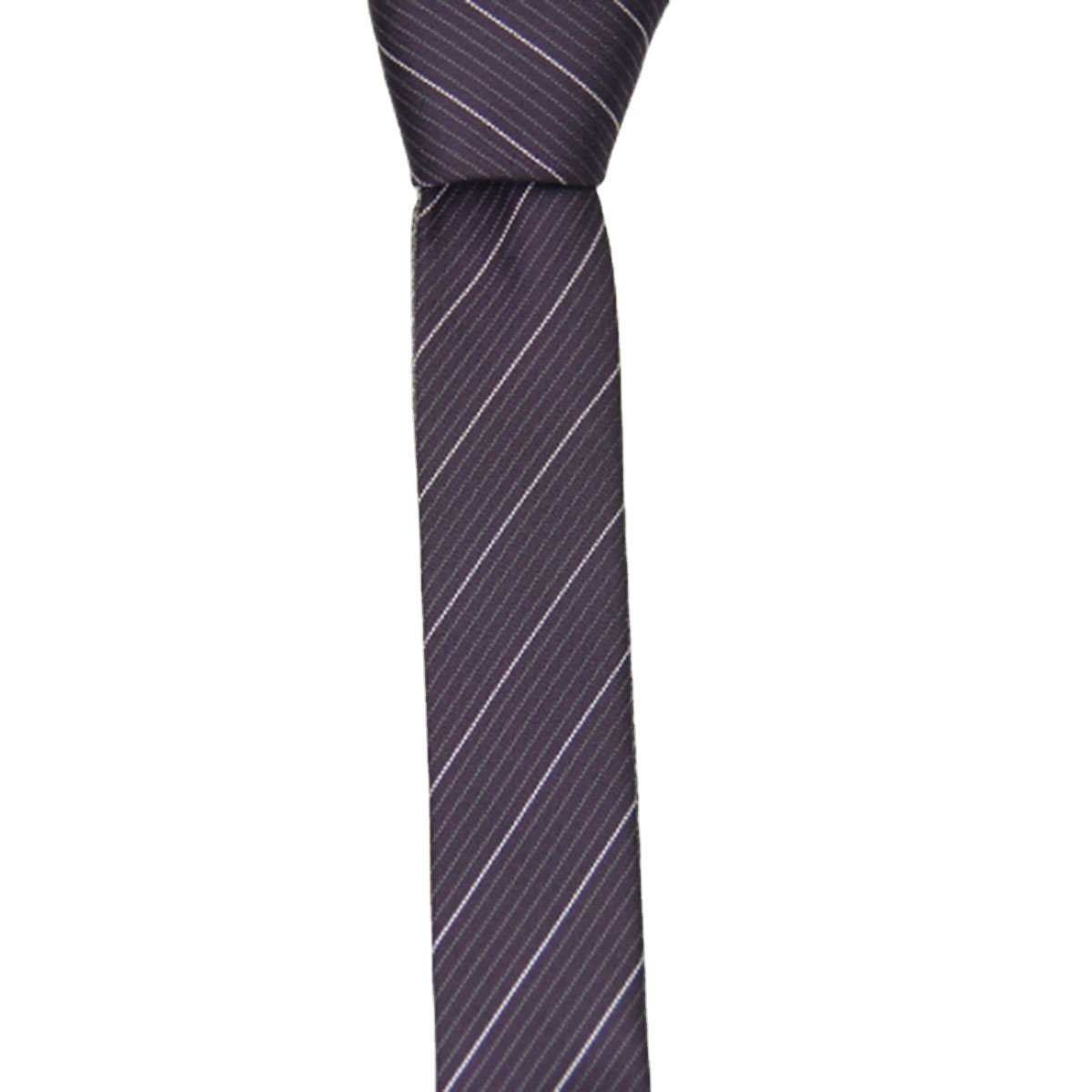 New Polyester 5cm 2 inches Slim Polyester Grid Stripes Neck Ties for Men Wedding Gift Custom Flower Box Fashion Men Tie