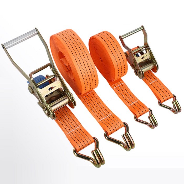 Cheap factory price heavy duty tie down strap laborsaving cargo retractable ratchet strap