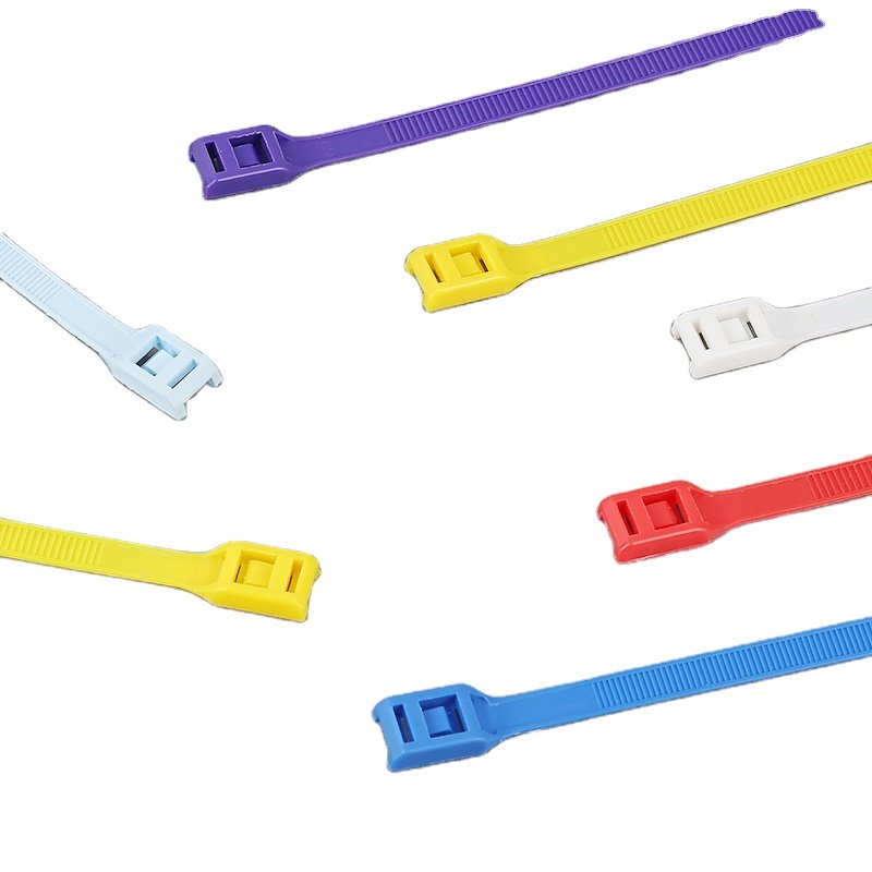 Wholesale factory direct plastic children naughty fort playground nylon 66 cable tie children's playgrounds colorful cable t