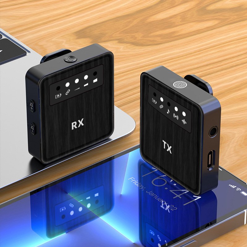 X2 portable wireless microphone discreet professional wireless microphones lapel mic wireless tie