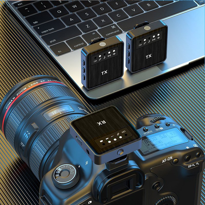 X2 portable wireless microphone discreet professional wireless microphones lapel mic wireless tie