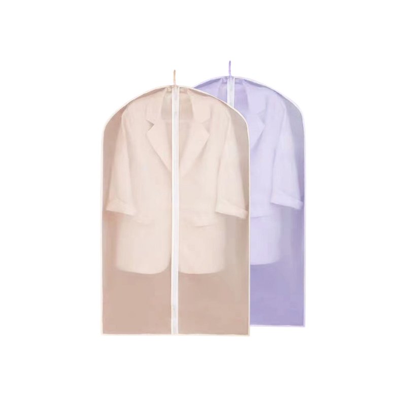 High Quality Custom Luxury Bsci Review Factory Clothing bags, Dry Cleaning Black Non Woven Suit Garment bags/