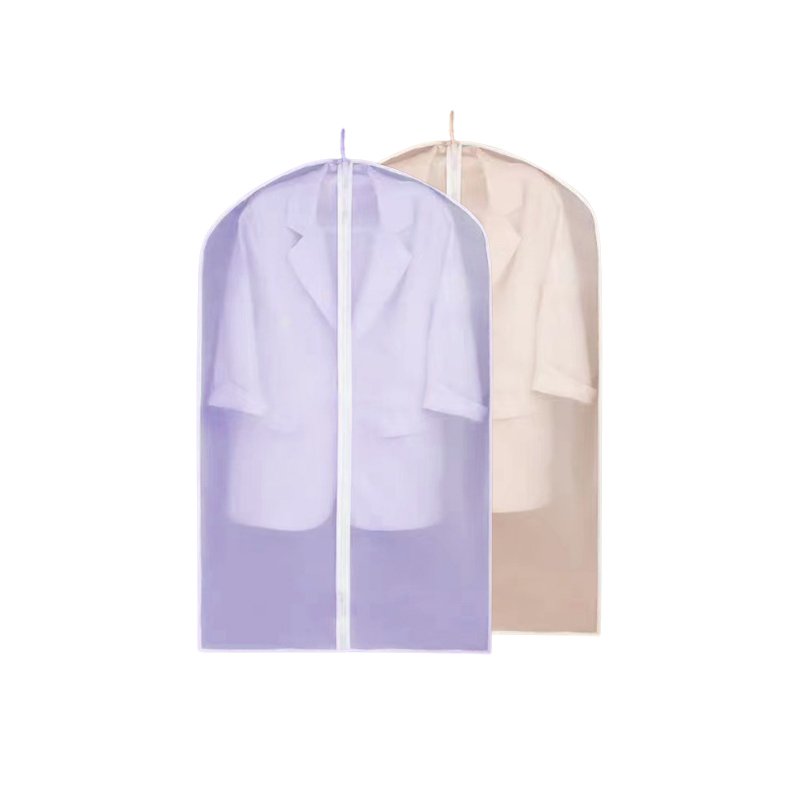 High Quality Custom Luxury Bsci Review Factory Clothing bags, Dry Cleaning Black Non Woven Suit Garment bags/