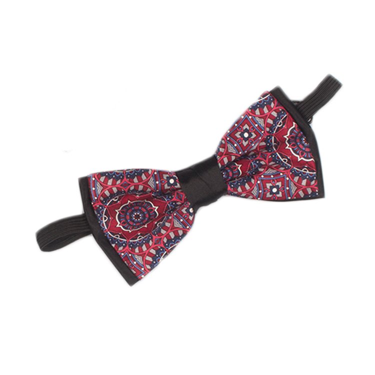 Custom Fraternity Silk Golden Stripe Private Label Selftie Silk Butterfly Bowties Logo Designer Mens Bow Ties