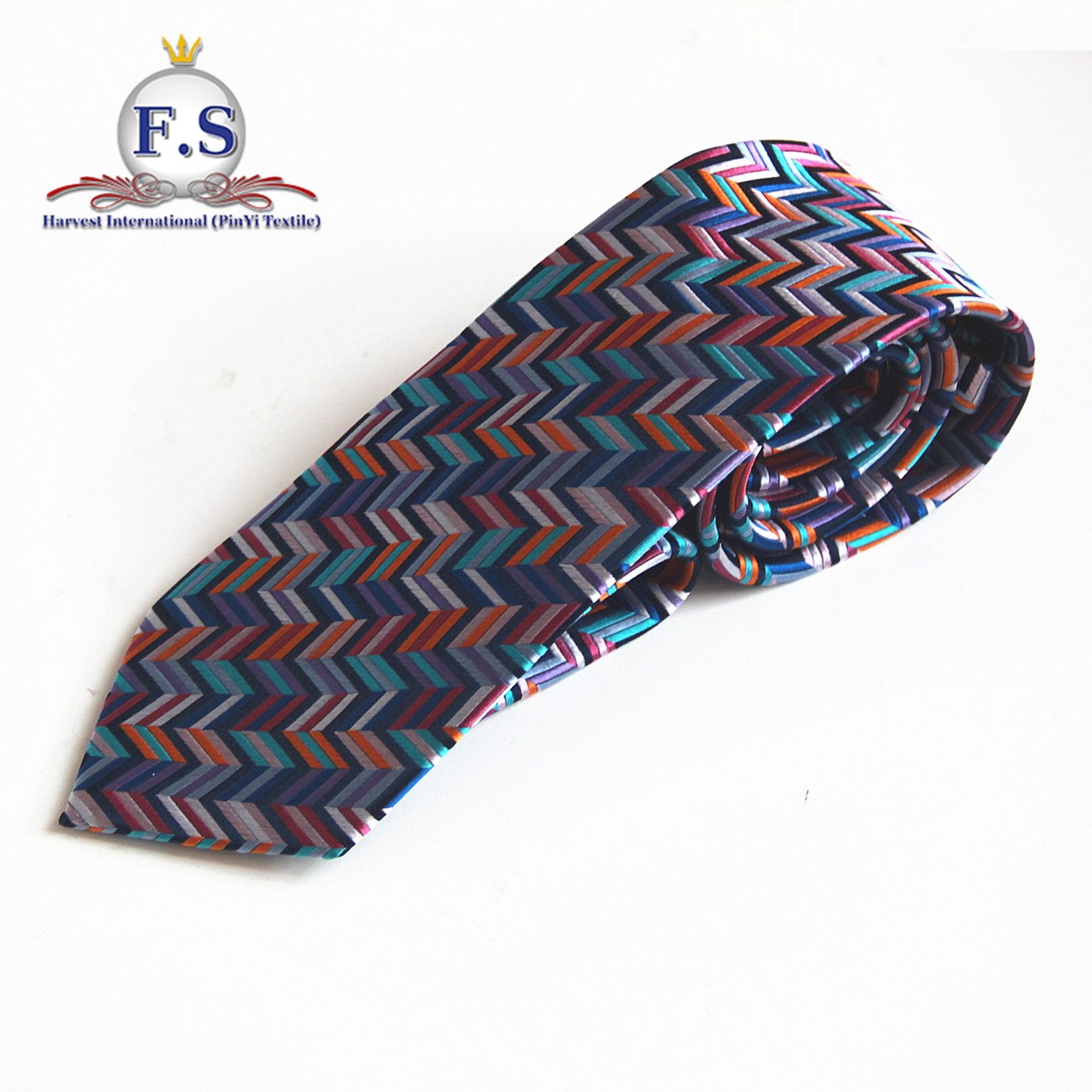 high quality colorful men's silk fasion tie fro china manufacture