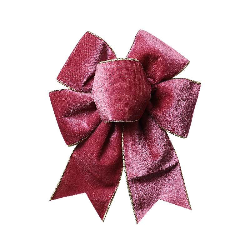 Pre Tied Burlap Ribbon Bow White Burlap Large Holiday Burlap Bow For Gift Wrapping Christmas Crafts Decorative Bow