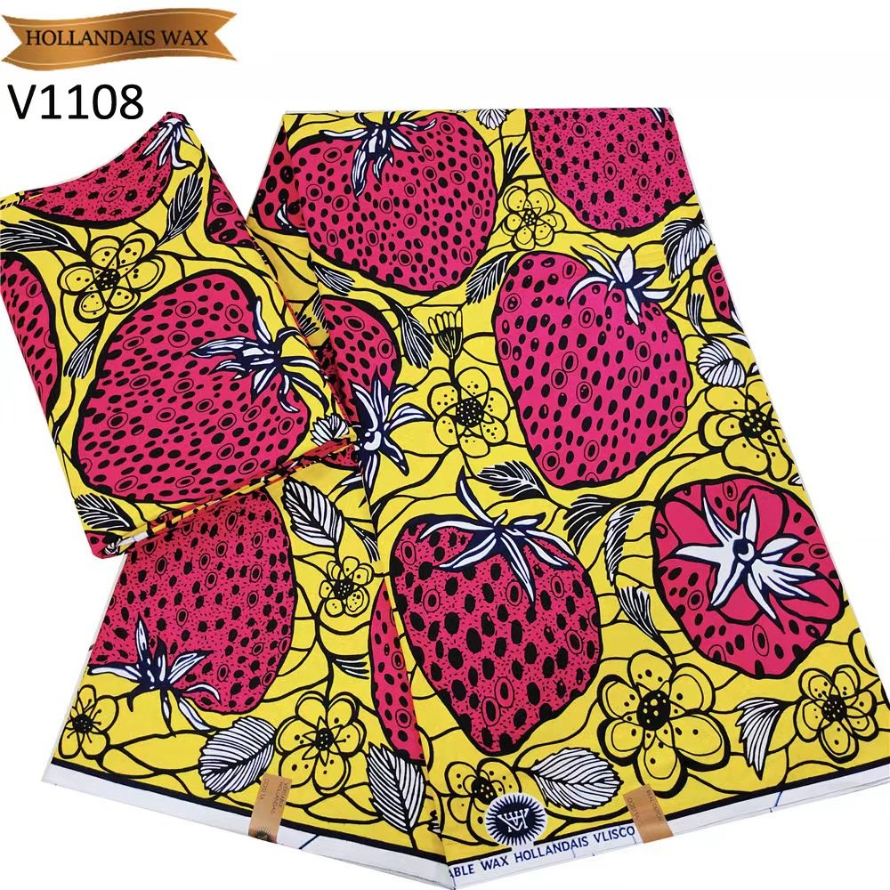African Super quality Ankara printed wax fabric 100% cotton double side wax printed cloth fabric for dress wedding home textile