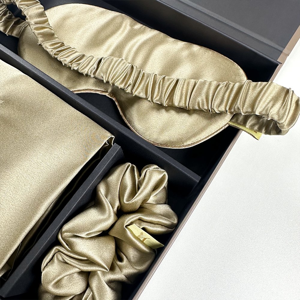 Oeko 100 Luxury Silk Satin Pillow Cover Charmeuse Pillowcase 100% Pure Mulberry Silk Pillow Case Gift Set