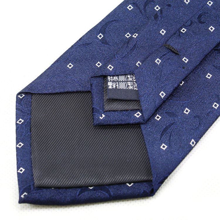Low MOQ Silk silk tie men's formal business career marriage job suit 8CM spot custom LOGO