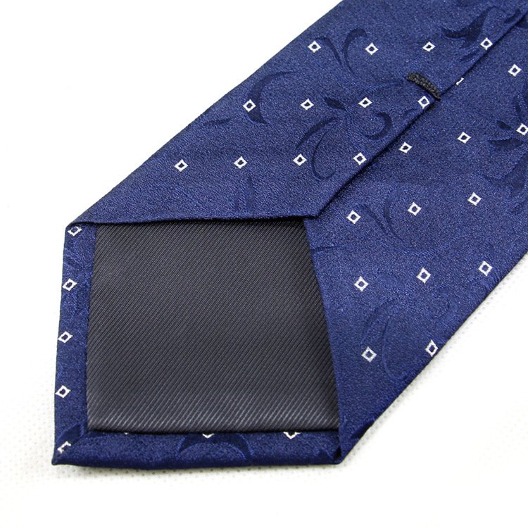 Low MOQ Silk silk tie men's formal business career marriage job suit 8CM spot custom LOGO