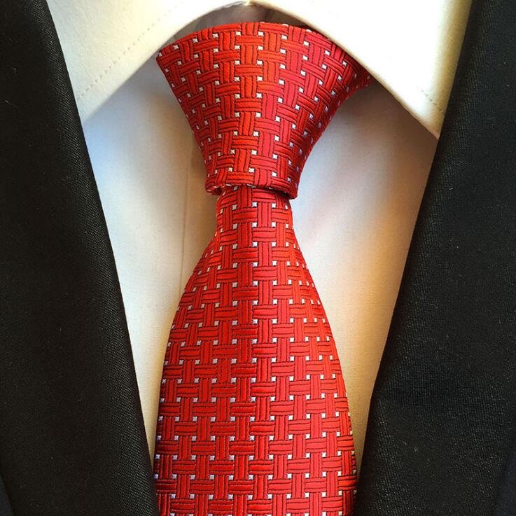 Low MOQ Wholesale ties Custom Necktie Neckties for Men Custom logo Silk Ties 8cm Accept OEM in Stock