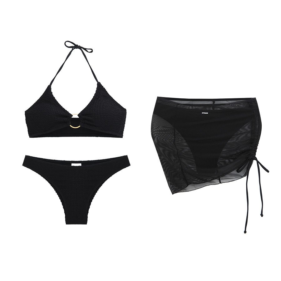 High Quality Women's Bikini Set Split Swimsuit Swimwear & Beachwear Three-piece Bikini