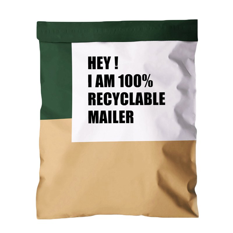 100% Recycled Compostable Poly Mailling Bag With Eco Friendly Packaging Envelopes Supplies Mailing Bags
