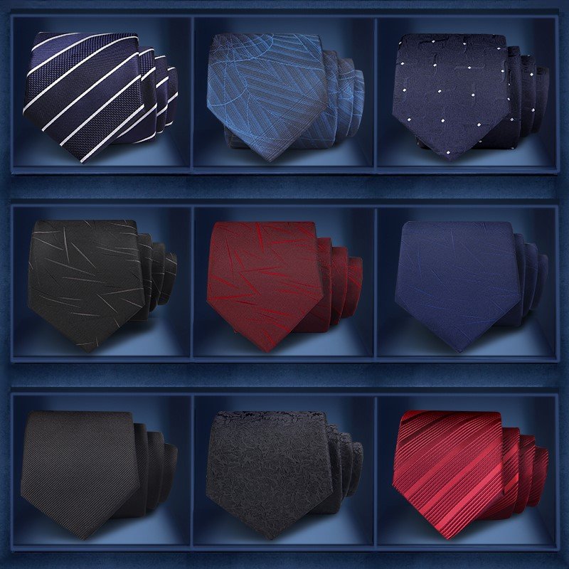 China Manufacturer Custom Men Necktie Tie With Gift Box Packaging