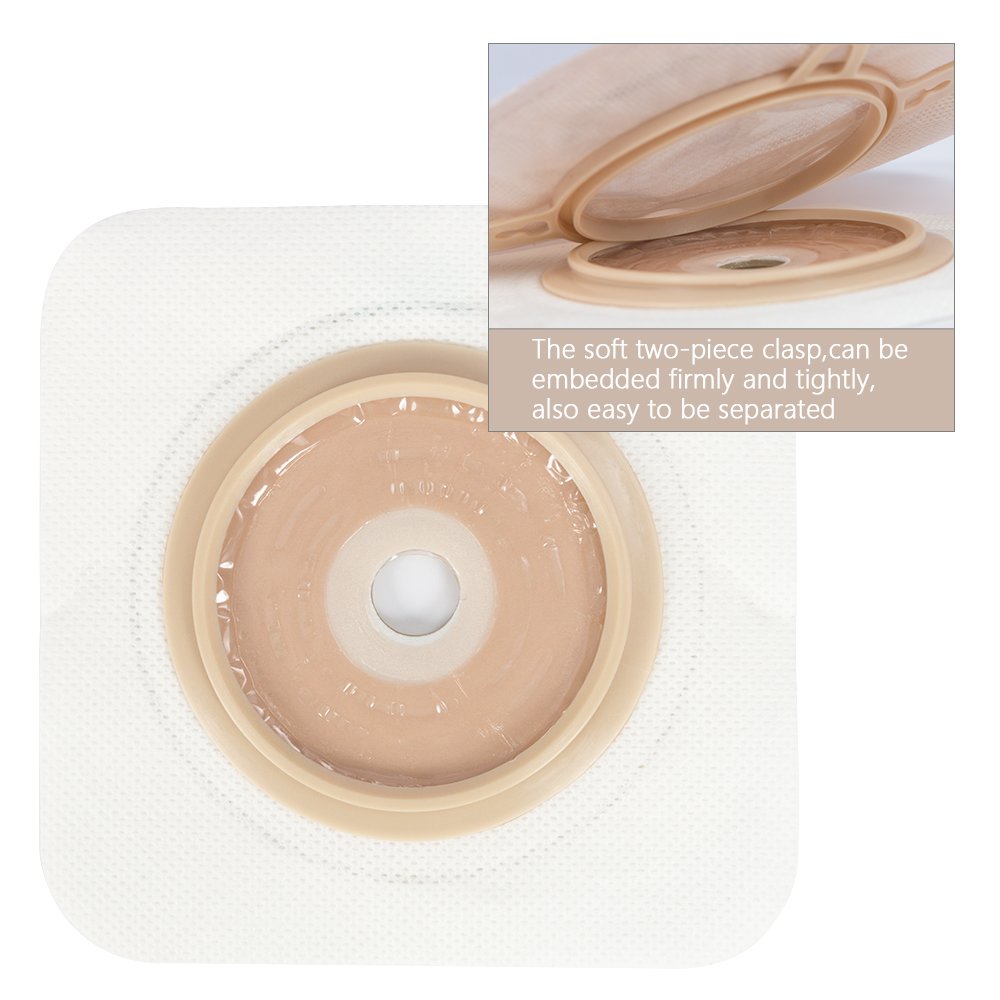 Competitive Price Two Piece Ostomy Bag Skin Barrier for Colostomy Bags