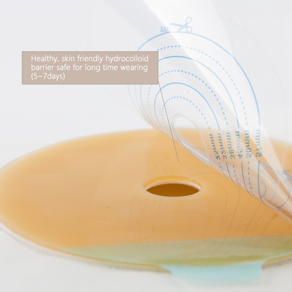 Competitive Price Two Piece Ostomy Bag Skin Barrier for Colostomy Bags